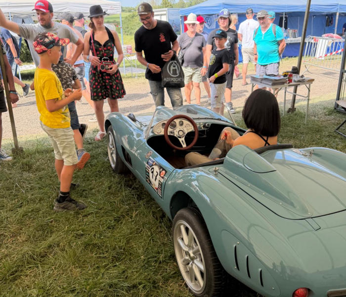 compact classic cars attracted visitors